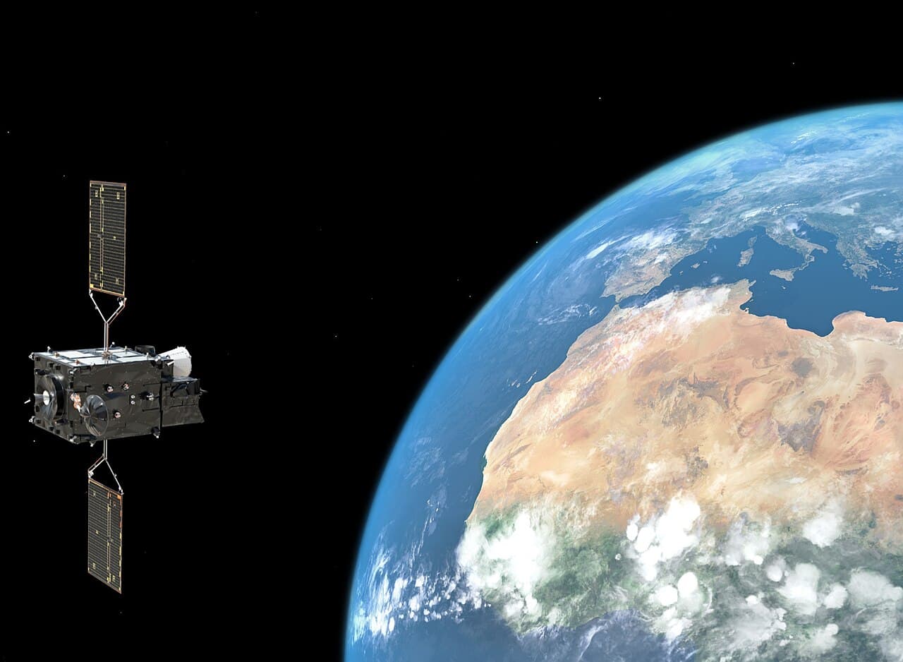 Sentinel-4 instrument on MTG-S satellite